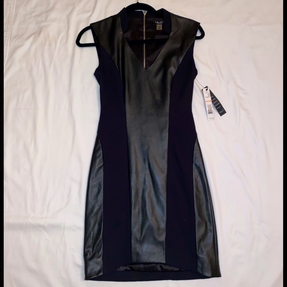 2 Rych B. Black Leather Dress